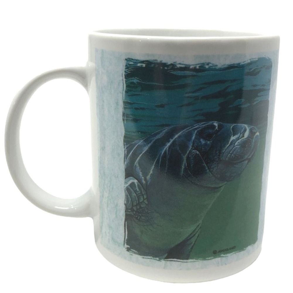 Cape Shore Manatee River Ocean Coffee Tea Mug Cup Sea Cow 10‎ oz